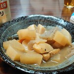 Okesa - 里芋と大根の煮物