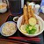 うどん ごくう - ランチセットのごぼう天うどんぶっかけとかやくご飯