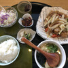 多羅福村 - 鳥唐揚げのピリカラ庵かけ定食(¥990)