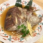 Today's boiled fish