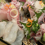 かもめ食堂 - 刺し身の盛合せ