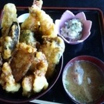 お食事処 美沢 - 天丼１３００円