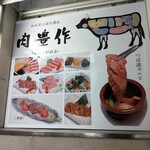 E-Go Sendai Gyuu Yakiniku Niku Housaku - 外看板