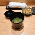 鮨 龍次郎 - 味噌汁
