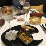 ラトラスフィス - アミューズはワカサギ尽くし