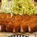 とんかつ桂 - 上ロースかつ