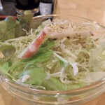 音羽鮨 - サラダです