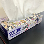 双喜紋 - ティッシュが鬼滅になってるd(^_^o)