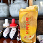 台北餃子次次 - 氷結レモンハイボール@税込605円