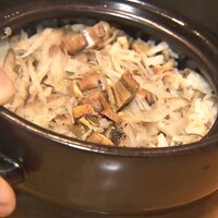Takasaki - 焼き穴子とごぼうの炊き込みごはん