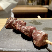 とり茶太郎 - ◆ ホロホロ鳥の砂肝（塩）　コリコリとした食感が最高！