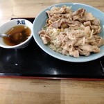 ラーメン大将 - 肉チャーハン大盛り