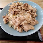 ラーメン大将 - 肉チャーハン大盛り