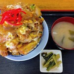 男の厨房 - 漬物＋味噌汁付き