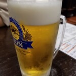 Hachijoujima Kyoudo Ryouri Gem Pachi Sendou - 一番搾り生ビール　(630円)