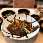 Serika - 黒カレイの煮付け定食