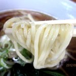 かずさ庵 - しこしこした麺！(2012,09/22)