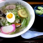 かずさ庵 - 五目中華そば！(2012,09/22)