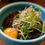 大納言本家 - お通し（もずく酢）  