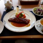 オークラカフェ&レストラン メディコ - 牛サーロインステーキ　1,958円