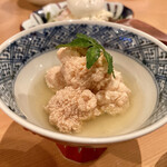 藁焼 みかん - ○鯛の真子煮様(600円)
