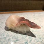 寿司処びんび - 活ホッキ貝