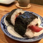 寿司処びんび - 海鮮びんび巻き(を2切れほど)