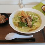 山うにの里 ほやっ停 - 「山うにラーメン（塩）」