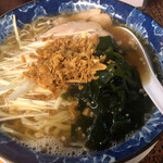 Nomiku Idokoro Mifuji - 和風ラーメン　680円