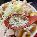 ラーメン イエロー - スープ