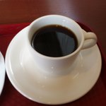 クレープ工房 - セットのホットコーヒーです。