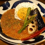 飲んべぇ食堂 らくだ屋 - 気まぐれカレー(ハーフ)