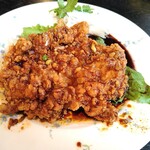 チャイナ１５ - 鶏肉の唐揚げ定食という名の油淋鶏