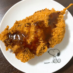 巣鴨ときわ食堂 - 【2021年03月】串カツは実測149g／本、と超ボリューミー。