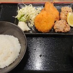 Manpuku Izakaya Ten - ミックスフライ定食