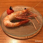 千陽 - 超特大ｻｲｽﾞのﾎﾞﾀﾝ海老