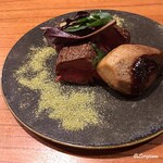 千陽 - 十和田短角牛ﾗﾝﾌﾟと海老芋