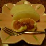 南海荘 - デザートは梨といちじく