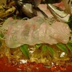 南海荘 - 石鯛のうす造り