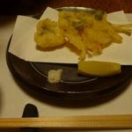 南海荘 - 鱧とオニオンかき揚天