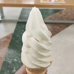 油谷製茶 - バニラソフト230円