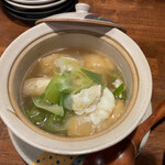 家庭的料理居酒屋 しろとくろ - 揚げの巣ごもり