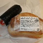 サンディ・セブン - 料理写真:明太子巻きとコロッケパン