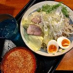 Karamaru - 広島流つけ麺850円中盛り＋100円辛さ100倍