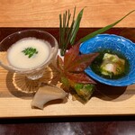 雨ニモマケズ - 前菜3種盛り