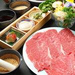 Specially selected Japanese black beef shabu shabu set (160g)