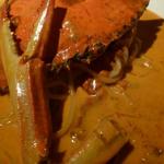 スガッチィー - 渡り蟹のトマトクリーム生パスタ　アップ