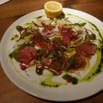 スガッチィー - スペシャルカルパッチョ（鮪と生タコ）１６８０円