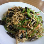 中国料理 同楽縁 - 野菜ときくらげの炒め物(2012.09.23)