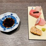 Kappou Ichika - お刺身4種: どれもそれぞれの特徴が良く出ていて美味しい
                        ‼︎